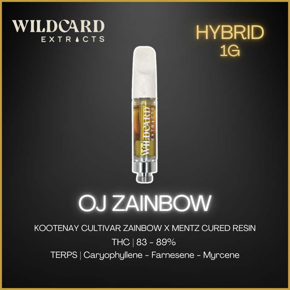 Kootenay Cultivar - Oj Zainbow Cured Resin Vape Cartridge Lto - 1G
