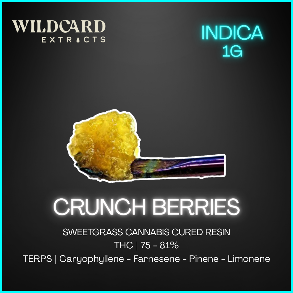 Wildcard Extracts - Crunch Berries Cured Resin Lto - 1G
