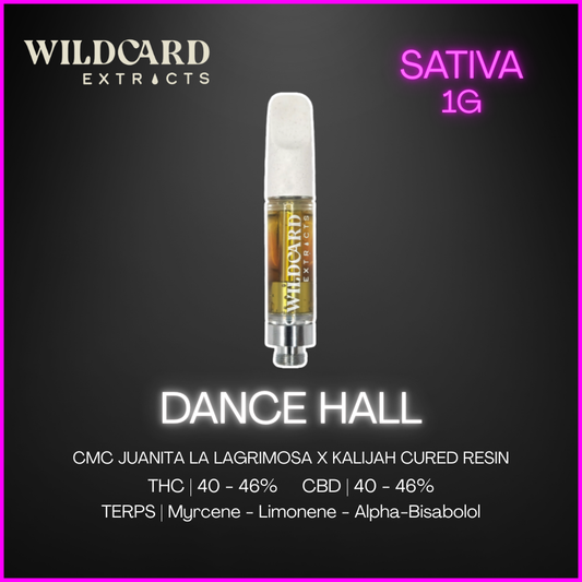 Wildcard Extracts - Dancehall Cured Resin Cartridge Lto - 1G