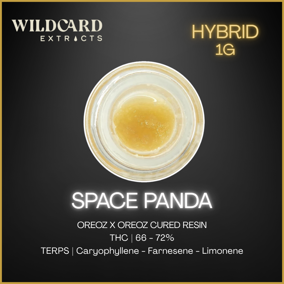 Wildcard Extracts - Space Panda Live Resin - 1G