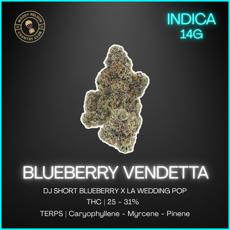 Woody Nelson Country Club - Blueberry Vendetta Lto - 14G