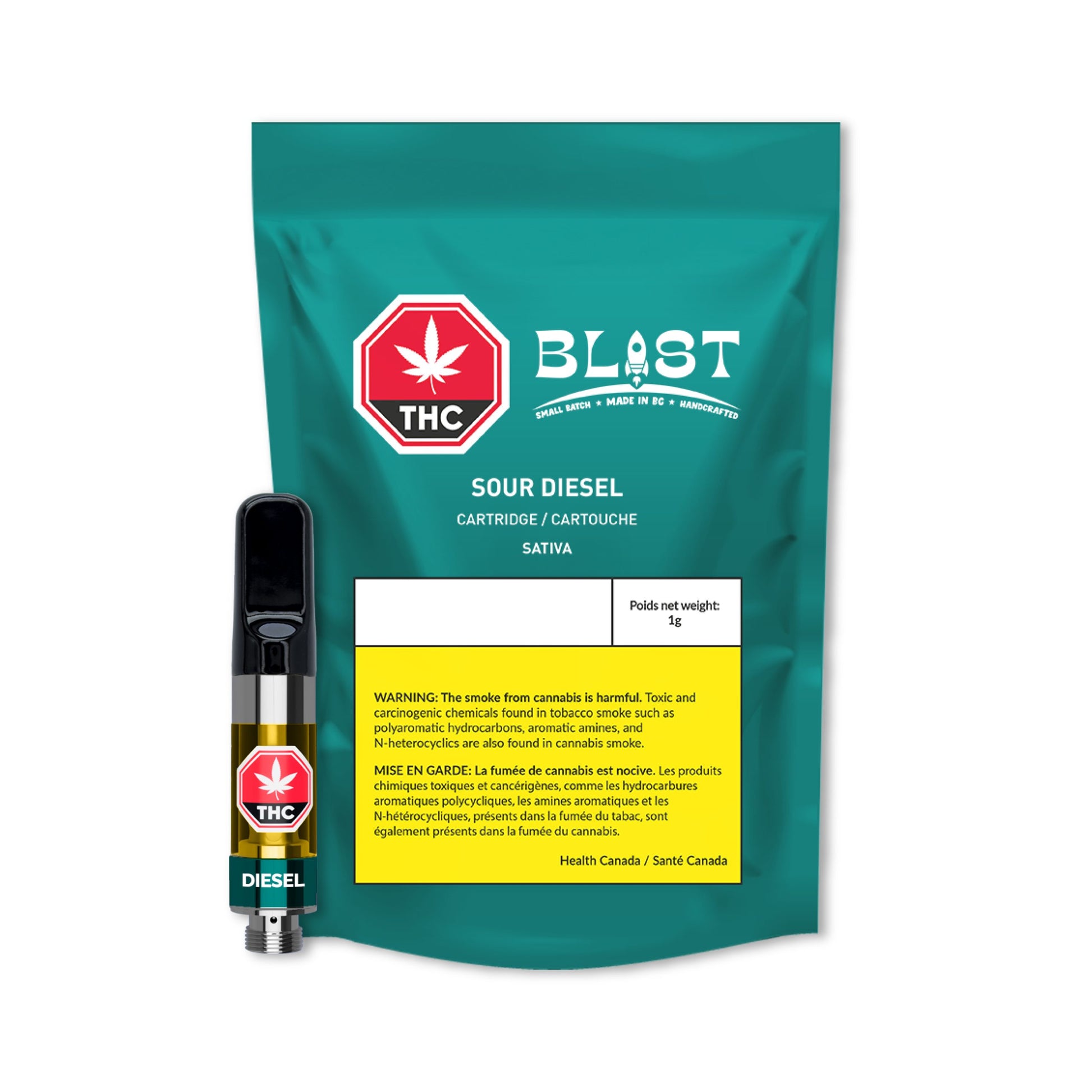 Blast - Sour Diesel Sativa Cartridge